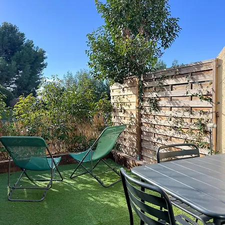 Апартаменты Evasion Ensoleillee - Parking-jardin-clim-wi-fi Ла-Сьота